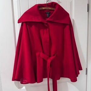 Ami Bold Red Women's Cape